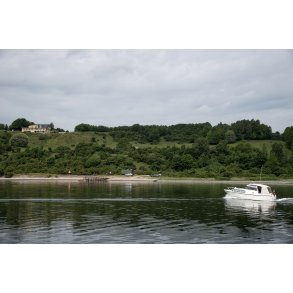 Bramslev bakker set fra Mariager Fjord