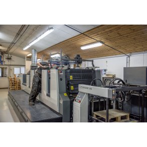 Moderne offset bogtrykkeri