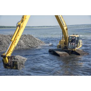 Uddybning af havneindlbet i Asaa havn