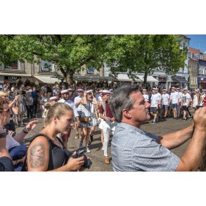 Studenter p� R�dhustorvet