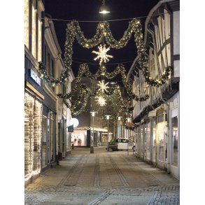 Julebelysning i Houmeden