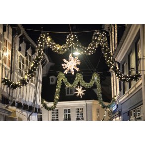 Julebelysning i Houmeden