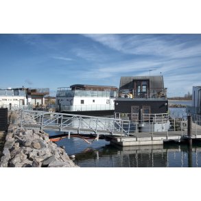 Husbde ved havnen i Nykbing Sjlland