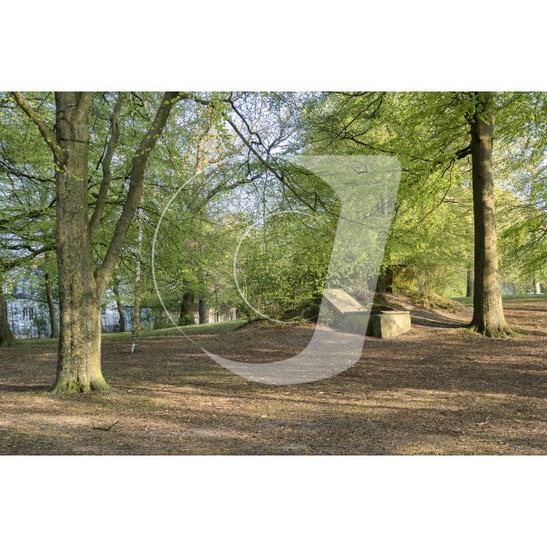 Bestyttelsesrum i parken ved Vester Altanvej
