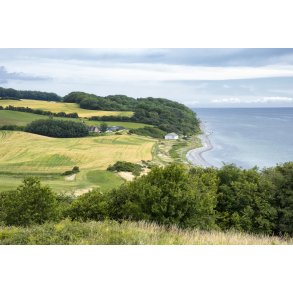 Udsigt fra Jernhatten ved Djurslands stkyst