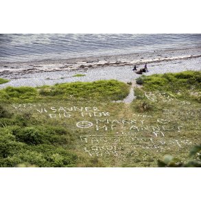 Udsigt fra Jernhatten ved Djurslands stkyst