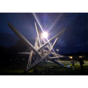 Kunstneren Kristian von Hornsleth's stjerne i Vejle