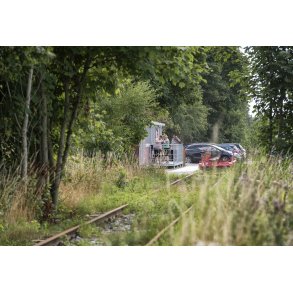 Skinnecykler ved den Nye Station ved Aktivitetsparken i Romalt Bakker