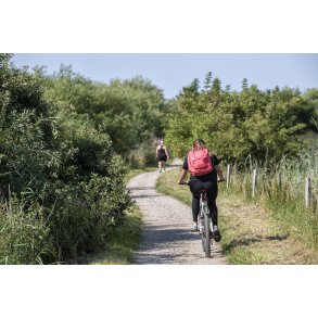 Pramdragerstien langs med Guden�en ved Randers