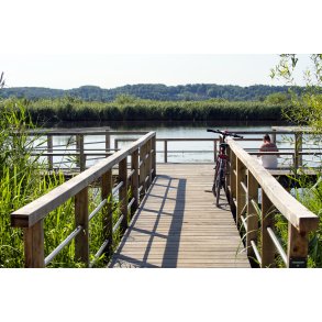 Udsigts platform ved Guden�en i Randers