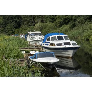 Lang� B�delaug ved Guden�en