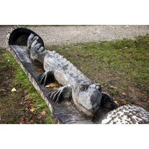 Tr�sk�rer arbejde ved Giber �