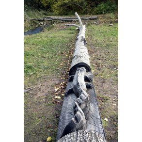 Tr�sk�re arbejde ved Giber �