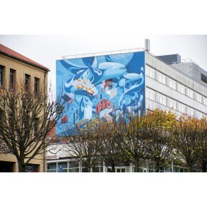 Gavlmaleri p� �stervold i Randers