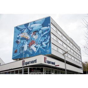 Gavlmaleri p� �stervold i Randers