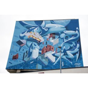 Gavlmaleri p� �stervold i Randers