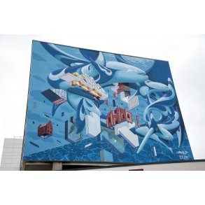 Gavlmaleri p� �stervold i Randers