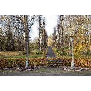 Indgangen til T�jhushaven i Randers fra Udbyh�jvej