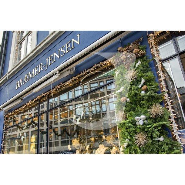 Guldsmed Brmer-Jensen gr meget ud af julepynt p deres butik ved Rdhustorvet i Randers