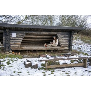 Den populre Instagram shelter p Karpenhj Naturcenter p Mols