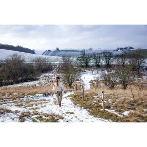 Maria Brinks Arianfar nyder udsigten fra den populre Instagram shelter ved Karpenhj Naturcenter