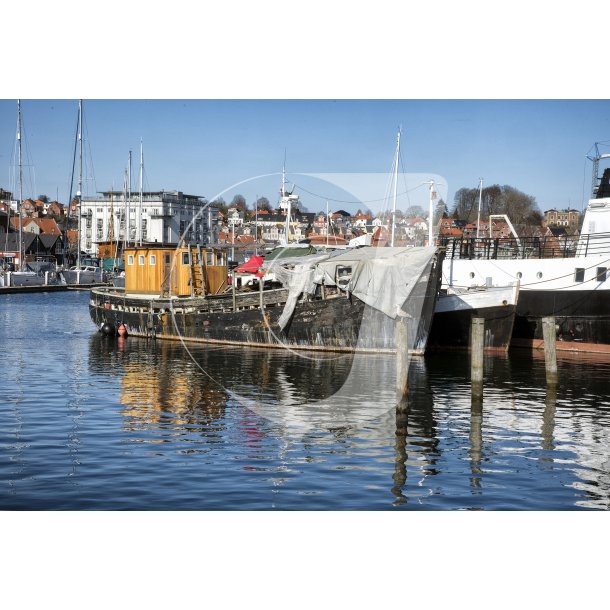 Gamle skuder i Svendborg havn