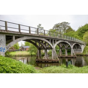 Amtmand Hoppes Bro ved Guden�en i Lang�