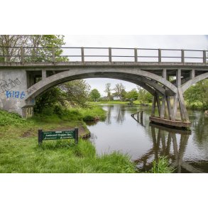 Amtmand Hoppes Bro ved Guden�en i Lang�