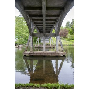 Amtmand Hoppes Bro ved Guden�en i Lang�