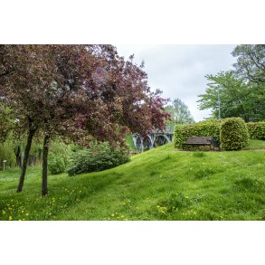 Anl�gget ved Amtmand Hoppes Bro ved Guden�en i Lang�