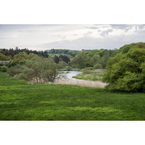 Guden�en ved Lang� set imod Lang� camping