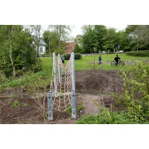 Rebbro ved legeplads, t�t p� Ulstrup Marina ved Guden�en