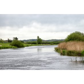 Guden�en ved Ulstrup set imod Bjerringbro