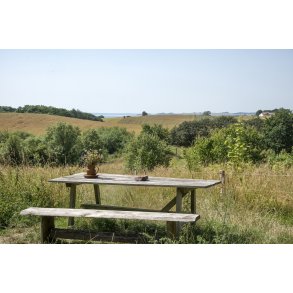 Udsigten fra Instagram shelteren p Karpenhj Naturcenter p Mols