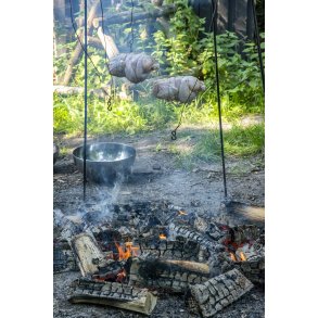 Kyllinger steges over bl p Karpenhj Naturcenter p Mols