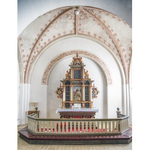 Vejerslev Kirke, t�t p� Kongensbro og Guden�en