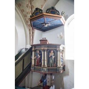 Vejerslev Kirke, t�t p� Kongensbro og Guden�en