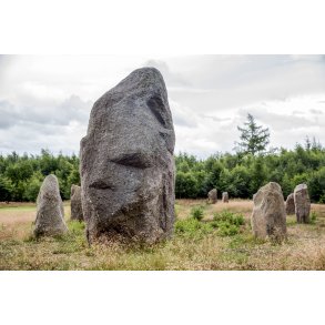 H�j Stene gravmonument ved Guden�en