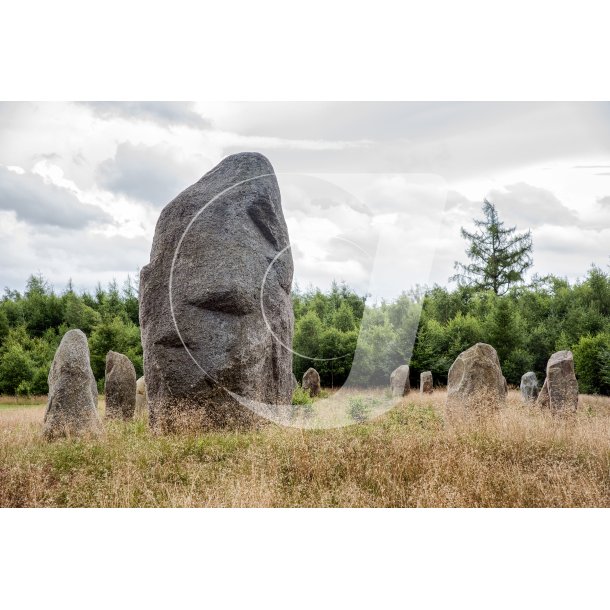 Hj Stene gravmonument ved Gudenen