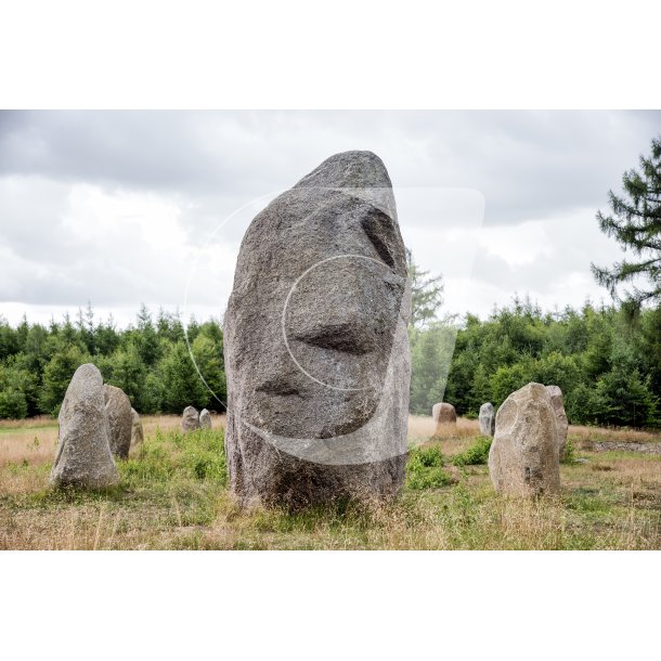 Hj Stene gravmonument ved Gudenen