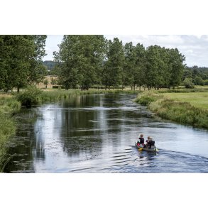 Kano sejlads i Gudenen ved Bjerringbro