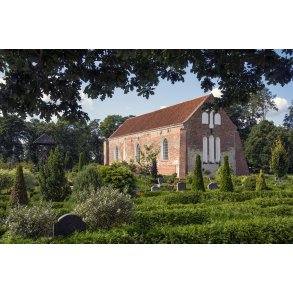 Tvilum kirke ved Gudenen