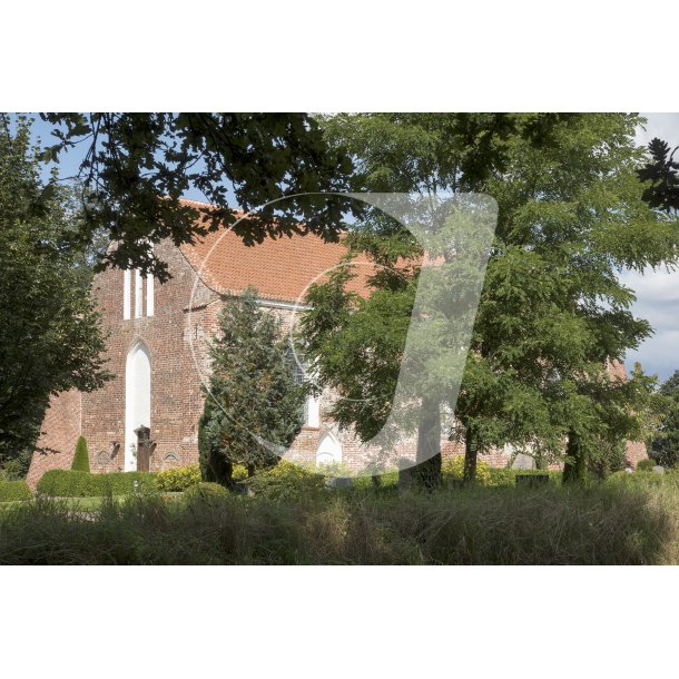 Tvilum kirke ved Gudenen