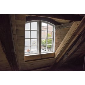 Udsigt fra loftet p� det Gl. R�dhus i Randers