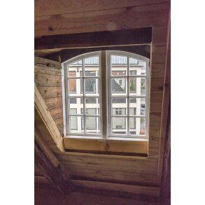 Udsigt fra loftet p� det Gl. R�dhus i Randers