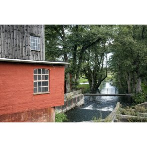 Klosterm�lle ved Moss� og Guden�en