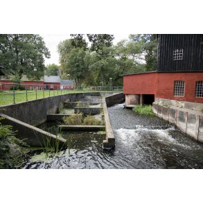 Klosterm�lle ved Moss� og Guden�en