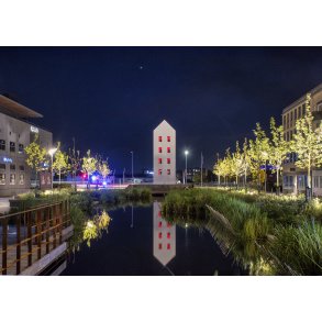 Regnvand bassinet p� �stervold