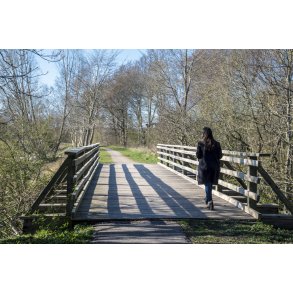 Den gamle jernbanebro over Lille�en ved Laurbjerg