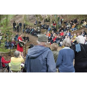 Anastasia Steffensen spiller ved 